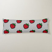 かわいい赤マンガベジタリアン ボディピロー (裏面)