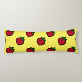 かわいい赤マンガベジタリアン ボディピロー (裏面)