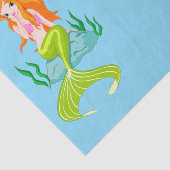 かわいい赤毛の人魚サンダー_コーブ 薄葉紙 (詳細)