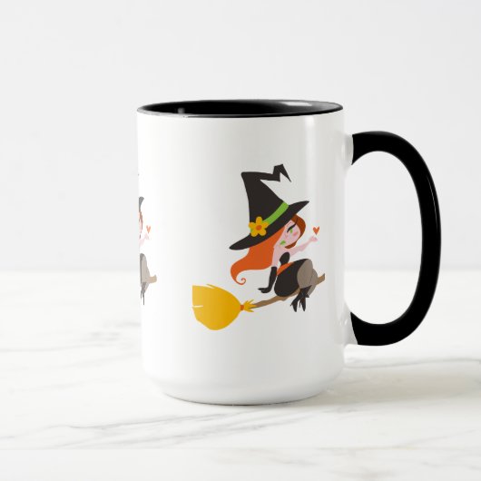 かわいい赤毛の魔法使い マグカップ (右)