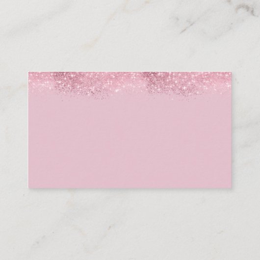 かわいい赤面ピンクバタフライベビーシャワーブックリクエスト エンクロージャーカード (裏面)