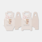 かわいい赤面bearly待ちクマ気球ベビーシャワー フェイバーボックス (折り畳みなし)