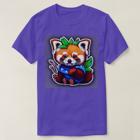 かわいい赤Ba3 Tシャツ (デザイン正面)