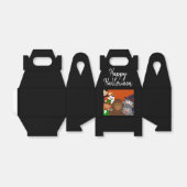 かわいい超自然ハッピーハローウィンの衣装パーティー フェイバーボックス (折り畳みなし)