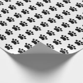 かわいい足のプリントパターン包装紙 ラッピングペーパー (角)