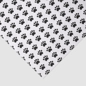 かわいい足のプリントパターン 薄葉紙 (詳細)