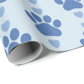 かわいい足のプリント ラッピングペーパー (ロールコーナー)