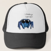 かわいい跳躍のくも キャップ (正面)