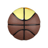 かわいい踊りオレンジの柑橘類 ミニバスケットボール (右)