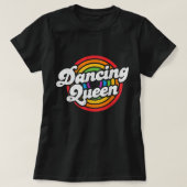 かわいい踊りクイーンローラーディスコ衣装70s衣装 tシャツ (デザイン正面)