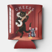 かわいい踊り猫とマウスフレンズクーラーボックス 缶クーラー (裏面)