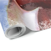 かわいい踊り雪だるま ラッピングペーパー (ロールコーナー)