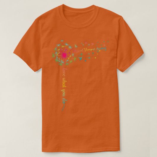 かわいい身体セラピストアシスタント、好きな仕事 Tシャツ (デザイン正面)