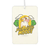 かわいい車のための空気清浄剤、ムーディーズ牛の空気清浄剤 カーエアーフレッシュナー (正面)