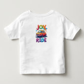 🚘 かわいい車のデザインで子供たちを笑顔に 🎨 トドラーTシャツ (裏面)