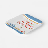 かわいい車のパーソナライズされたパーティープレート ペーパープレート (傾斜あり)