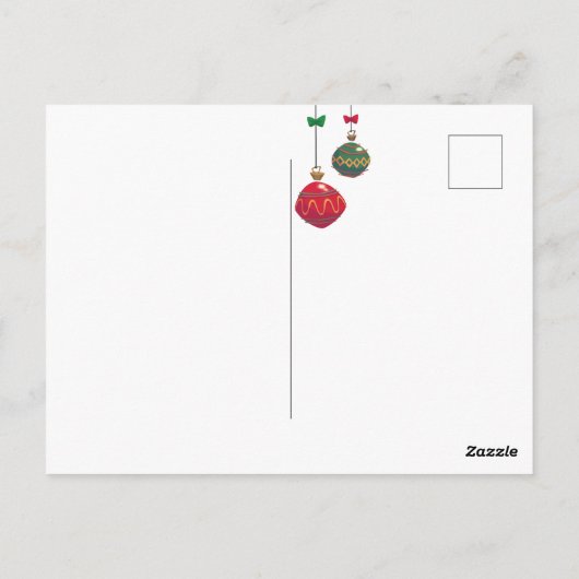 かわいい車の中でサンタ・クラウスのヴィンテージクリスマス ポストカード (裏面)