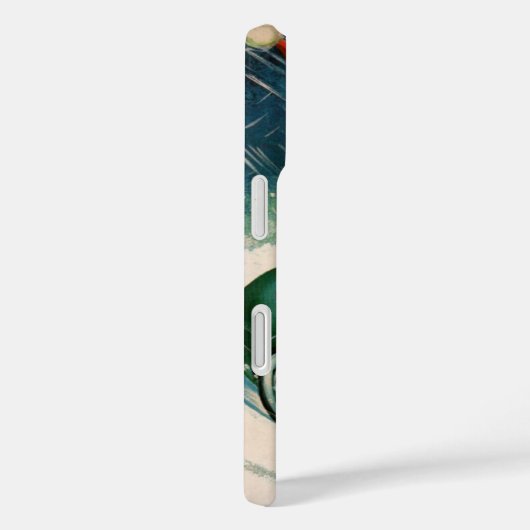 かわいい車の中でサンタ・クラウスのヴィンテージクリスマス Case-Mate iPhoneケース (裏面 / 右)