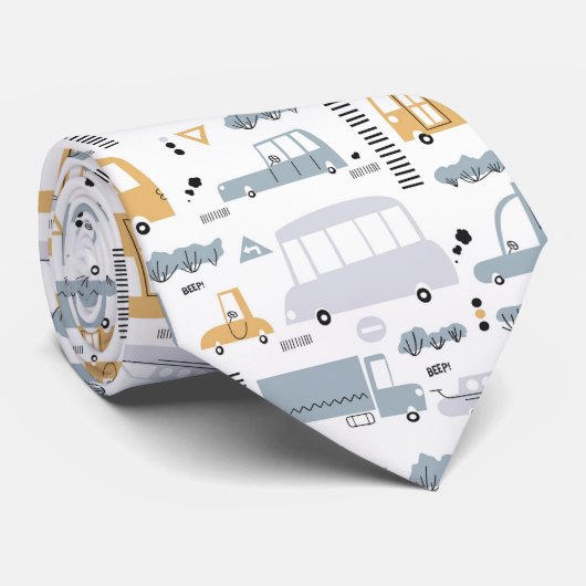 かわいい車の交通パターン|過去記事 ネクタイ (ロール)