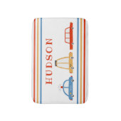 かわいい車パーソナライズされたのバスマット バスマット (正面縦)