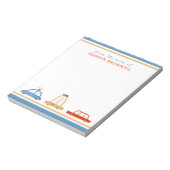 かわいい車パーソナライズされた母メモ帳 ノートパッド (回転)