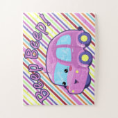 かわいい車 ジグソーパズル (縦)