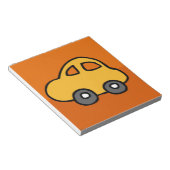 かわいい車 ノートパッド (アングル)