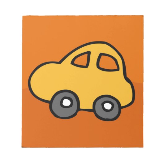 かわいい車 ノートパッド (正面)