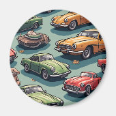 かわいい車 マグネット (正面)