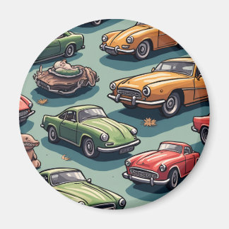 かわいい車 マグネット