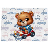 かわいい車 ラージペーパーバッグ (裏面)