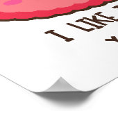 かわいい転がすし絵文字 ポスター (角)