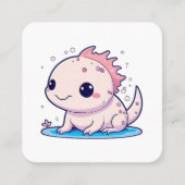 かわいい軸索哲学者 スクエア名刺 (正面)