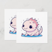 かわいい軸索哲学者 招待状 (正面/裏面)