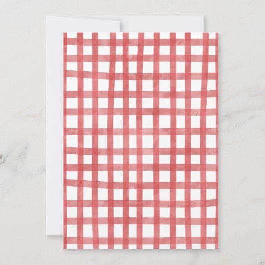 かわいい農園動物の誕生日パーティーの招待状 招待状 (裏面)