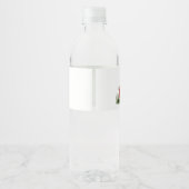 かわいい農園動物の誕生日パーティー ペットボトルラベル (裏面)