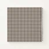 かわいい農園動物納屋周囲の庭ベビーシャワーゲストブック ノートブック (裏面)