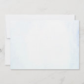 かわいい農園動物納屋周囲の庭誕生日パーティー 招待状 (裏面)