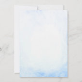 かわいい農場の動物たちの牧場の誕生日パーティー 招待状 (裏面)