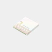 かわいい農場の動物の子供学校の虹 ポストイット (アングル)