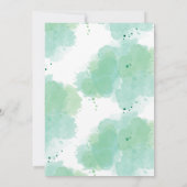 かわいい農場の動物の誕生日パーティー招待状 招待状 (裏面)