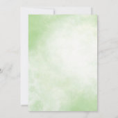 かわいい農場の動物の誕生日招待状 招待状 (裏面)