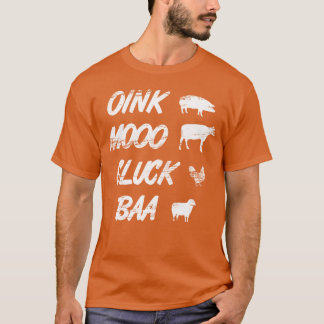 かわいい農場の動物 Tシャツ