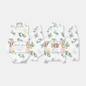 かわいい農場動物緑の男の子納屋ベイビーシャワー フェイバーボックス (折り畳みなし)