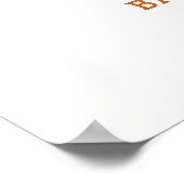 かわいい農家マーケット納屋周囲の庭ベビーシャワーへようこそ ポスター (角)