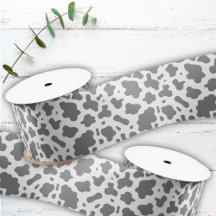 かわいい農村の牛柄プリント