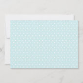 かわいい農畜生たち男の子の赤ちゃんシャワー 招待状 (裏面)