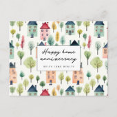 かわいい近所ハッピーホームアニバーサリーリアルティ ポストカード (正面)