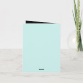 かわいい追加文字花愛好家 カード (裏面)