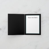 かわいい追加文字花愛好家 カード (内部)